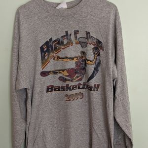 2000 HBCU Black College Basketball long sleeve tee